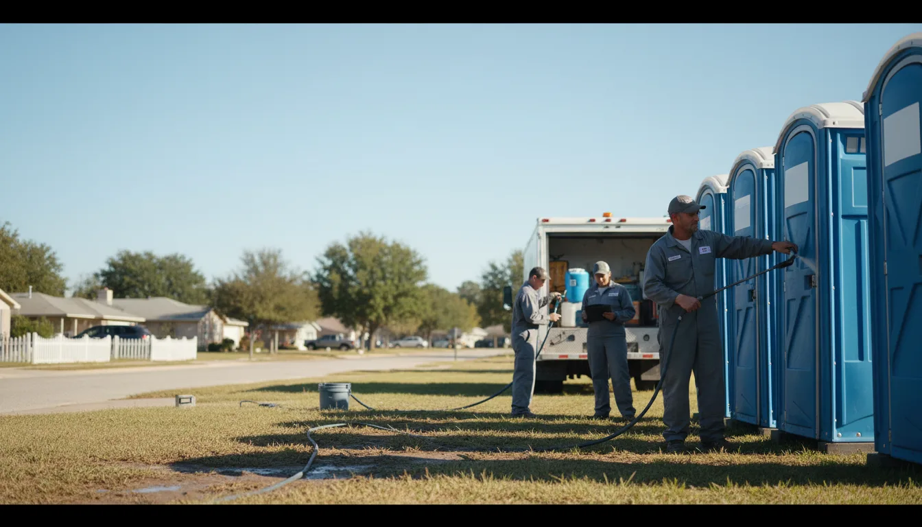 Long-Term Portable Toilet Rental in Oak Island, NC near me